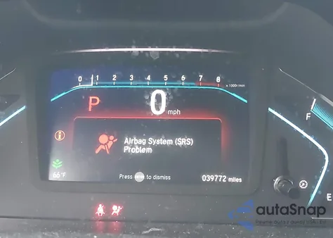 2020 Honda Odyssey Ex z USA, uszkodzony, nr VIN 5FNRL6H59LB044439